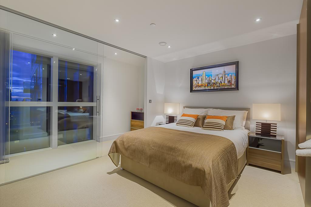 Ferienwohnung Lincoln Plaza London Exterior foto